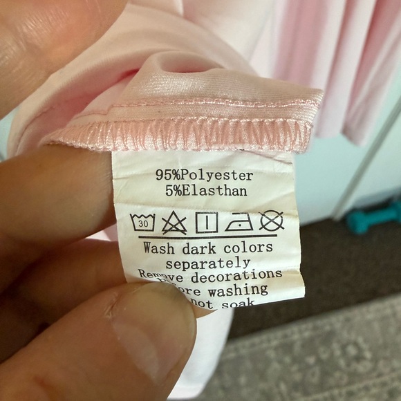 Pink Ruched Blouse - Picture 4 of 4